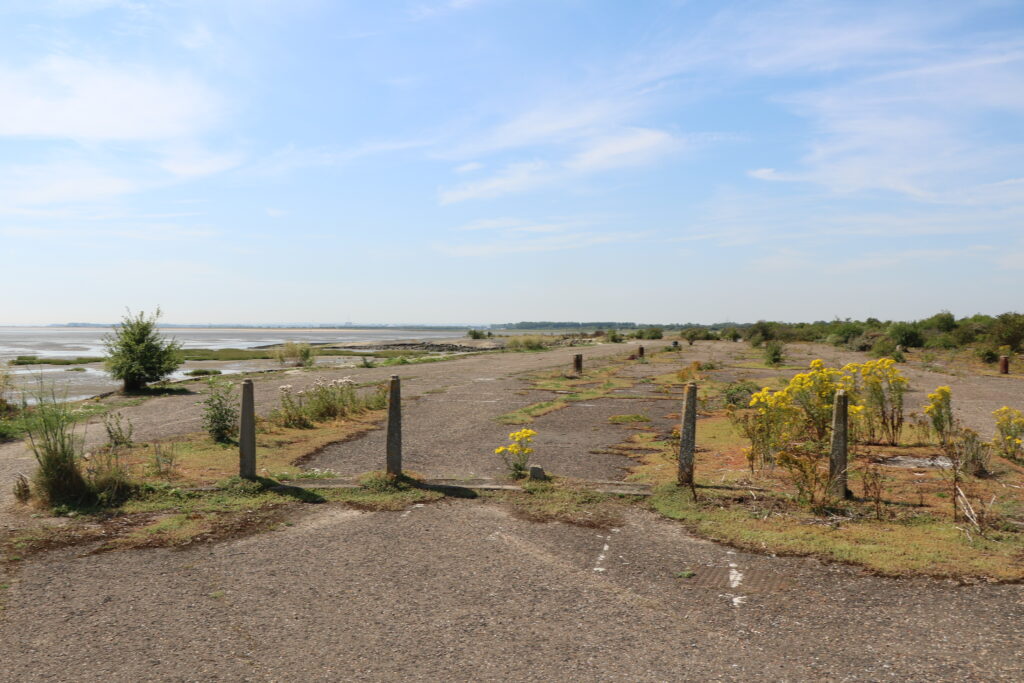 The old hoverport; Pegwell Bay trip; July 2024; Matt