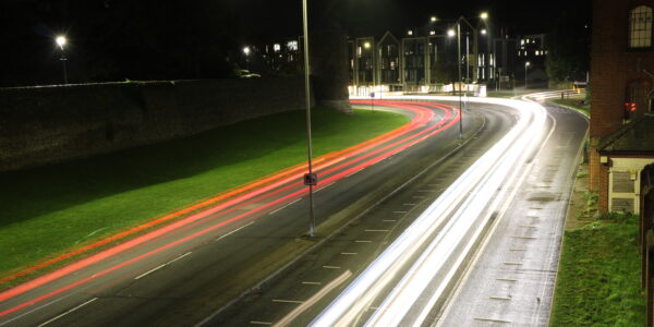 Long Exposure, night; Canterbury; October 2024; Matt